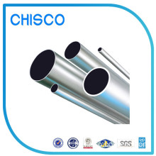 Chisco polished welded 201 / 304 thin wall stainless steel tube